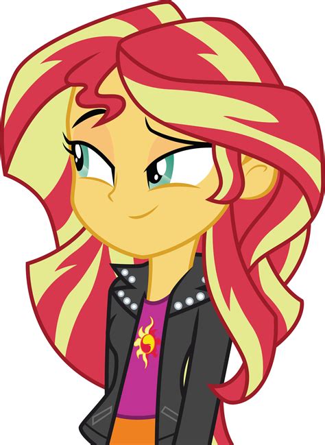 Sunset Shimmer is the main antagonist of My Little Pony: Equestria Girls and later one of main protagonists in its sequels, the short films, and a web series. She's Twilight Sparkle's former arch-nemesis and Snips and Snails' former boss. She was voiced by Rebecca Shoichet. It is shown she had a troubled relationship with Celestia and was refused to be acknowledged to be worthy of the princess ... 